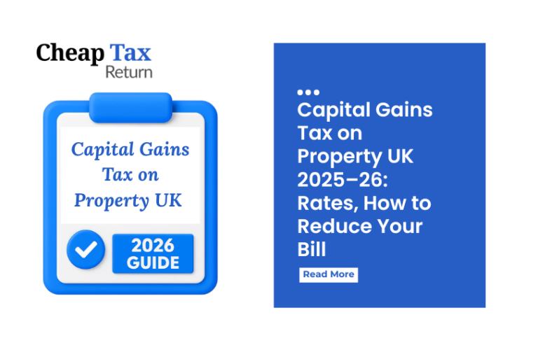 Capital Gains Tax on Property UK 2025–26: Rates, Allowances, Reliefs & How to Reduce Your Bill