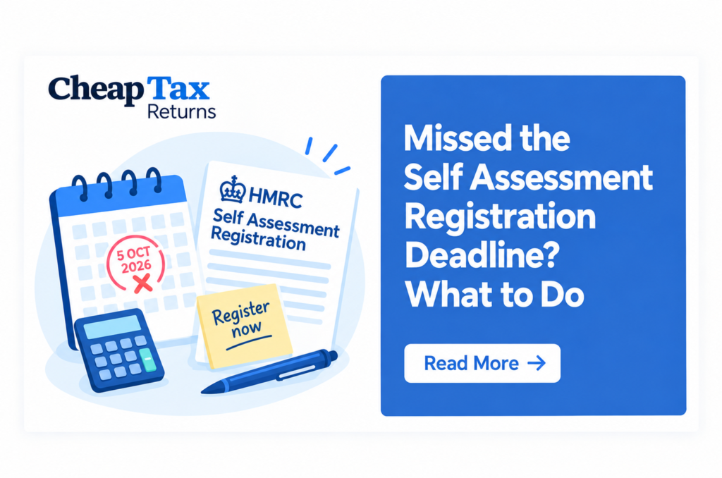 Missed Self Assessment registration deadline
